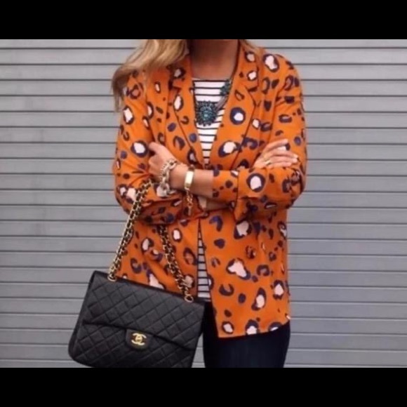 Phillip Lim for Target Cheetah Print Blazer S - Picture 3 of 3